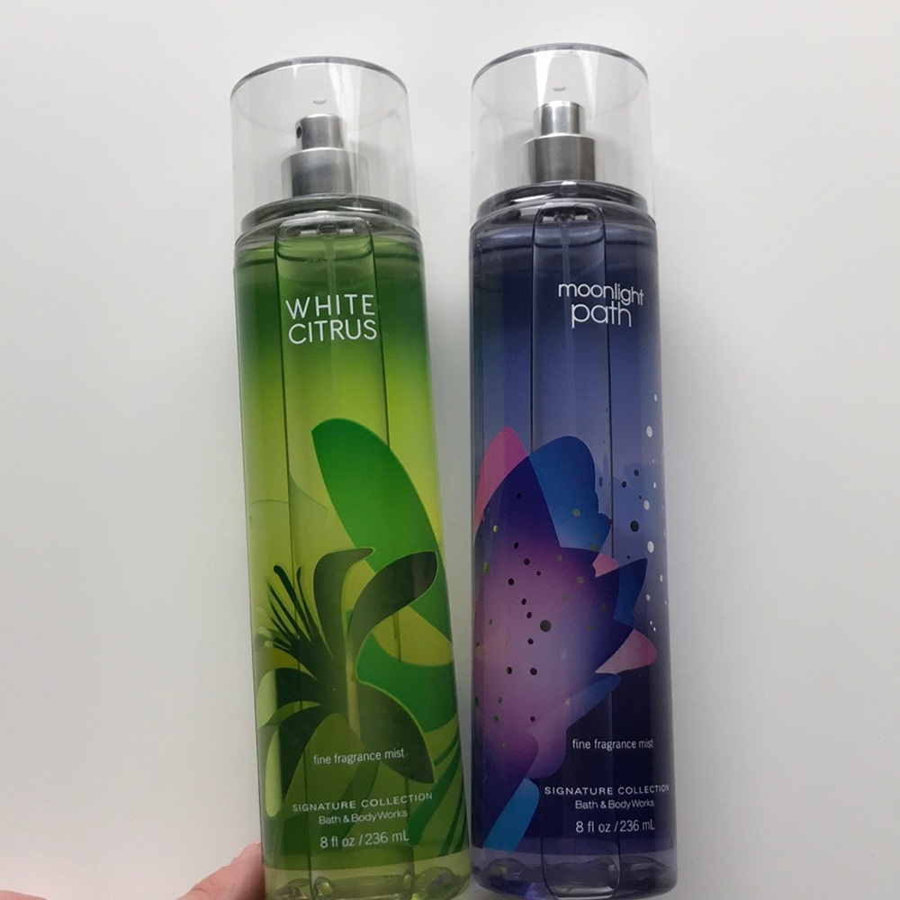 Bath & Body Works White Citrus and Moonlight Path